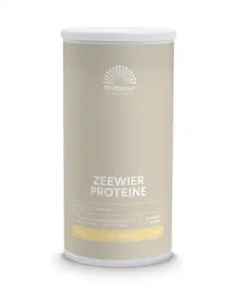 De Online Drogist Mattisson healthstyle zeewier eiwit supershake aanbieding