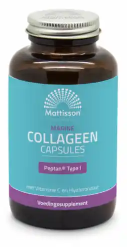 De Online Drogist Mattisson healthstyle marine collageen capsules aanbieding