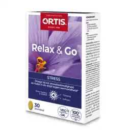 De Online Drogist Ortis relax & go stress tabletten aanbieding