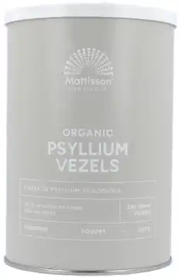 De Online Drogist Mattisson healthstyle biologische psyllium vezels aanbieding