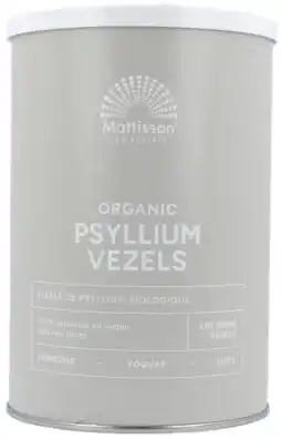 De Online Drogist Mattisson healthstyle biologische psyllium vezels aanbieding