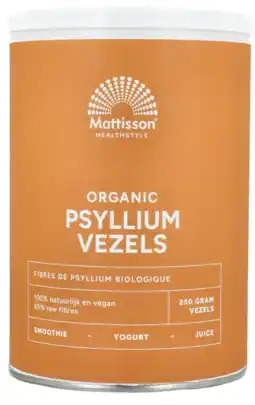 De Online Drogist Mattisson healthstyle biologische psyllium vezels aanbieding