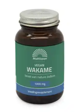 De Online Drogist Mattisson healthstyle vegan wakame 1000mg capsules aanbieding