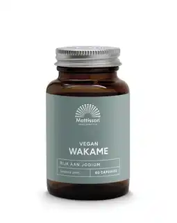 De Online Drogist Mattisson healthstyle vegan wakame 1000mg capsules aanbieding