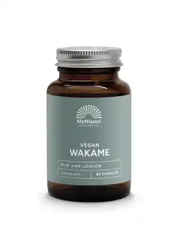 De Online Drogist Mattisson healthstyle vegan wakame 1000mg capsules aanbieding