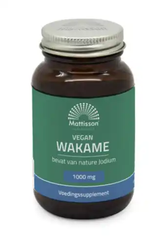 De Online Drogist Mattisson healthstyle vegan wakame 1000mg capsules aanbieding