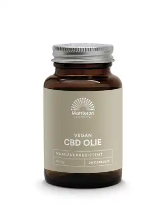 De Online Drogist Mattisson cbd olie 50mg capsules aanbieding