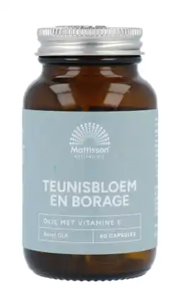 De Online Drogist Mattisson healthstyle teunisbloem en borage capsules aanbieding