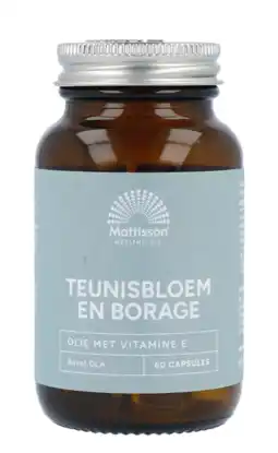 De Online Drogist Mattisson healthstyle teunisbloem en borage capsules aanbieding