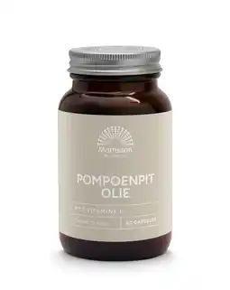 De Online Drogist Mattisson healthstyle pompoenpitolie 1000mg capsules aanbieding