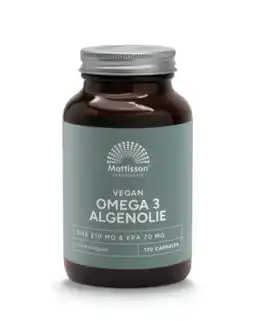 De Online Drogist Mattisson healthstyle vegan omega 3 algenolie dha 210mg & epa 70mg capsules aanbieding