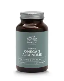 De Online Drogist Mattisson healthstyle vegan omega 3 algenolie dha 210mg & epa 70mg capsules aanbieding