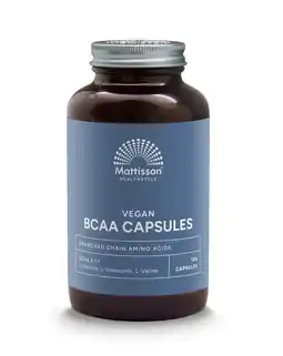 De Online Drogist Mattisson healthstyle vegan bcaa 2:1:1 capsules aanbieding