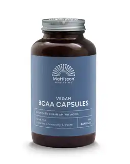 De Online Drogist Mattisson healthstyle vegan bcaa 2:1:1 capsules aanbieding