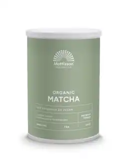 De Online Drogist Mattisson healthstyle biologische matcha poeder aanbieding