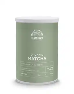 De Online Drogist Mattisson healthstyle biologische matcha poeder aanbieding