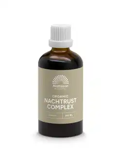 De Online Drogist Mattisson healthstyle biologisch nachtrust complex druppels aanbieding