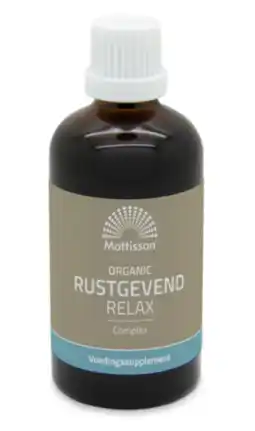 De Online Drogist Mattisson healthstyle biologisch rustgevend complex druppels aanbieding