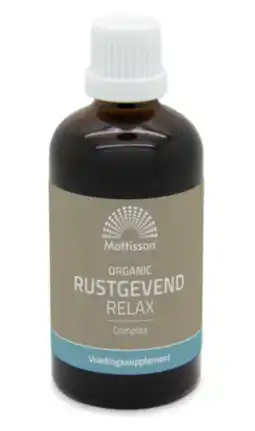 De Online Drogist Mattisson healthstyle biologisch rustgevend complex druppels aanbieding