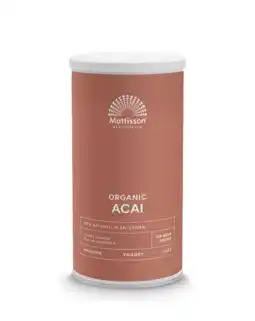 De Online Drogist Mattisson healthstyle biologisch acai poeder aanbieding