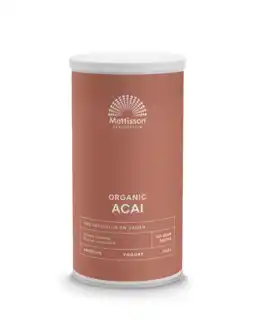 De Online Drogist Mattisson healthstyle biologisch acai poeder aanbieding