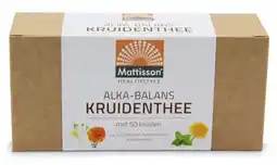 De Online Drogist Mattisson healthstyle alkabalans kruidenthee aanbieding