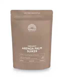 De Online Drogist Mattisson healthstyle biologische arenga palm suiker aanbieding