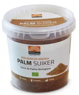 De Online Drogist Mattisson healthstyle biologische arenga palm suiker aanbieding
