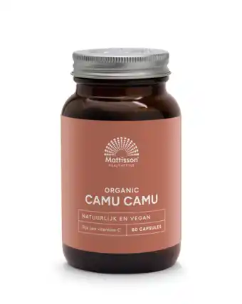 De Online Drogist Mattisson healthstyle organic camu camu capsules aanbieding