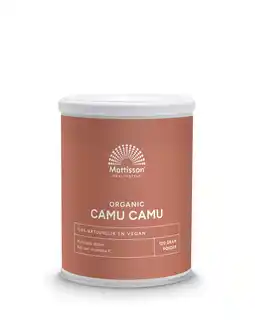 De Online Drogist Mattisson healthstyle biologische camu camu poeder aanbieding