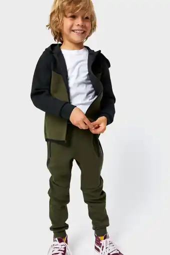 HEMA Hema kinder sweatbroek legergroen (legergroen) aanbieding