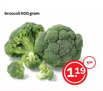 Spar broccoli 500 gram aanbieding