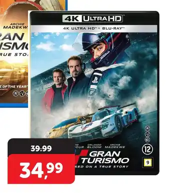 Boekenvoordeel Gran Turismo the movie 4K ULTRA HDTH+ BLU-RAY™ aanbieding