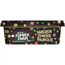 Jumbo The flower farm smeren zonder palmolie 375g aanbieding