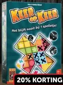 Boekenvoordeel Het blijft nooit bij 1 spelletje! aanbieding