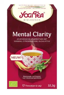 De Online Drogist Yogi tea mental clarity aanbieding