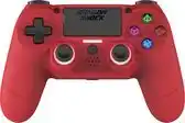 Bol.com Dragonshock - mizar bt - draadloze controller rood - geschikt voor ps4 pc en mobile aanbieding