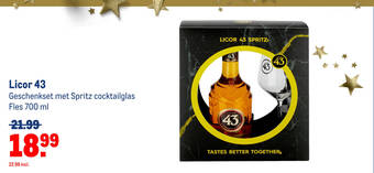 Makro Licor 43 700 ml aanbieding