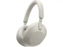 MediaMarkt Sony wh-1000xm5 - draadloze koptelefoon met noise cancelling zilver aanbieding