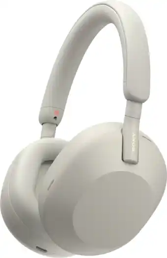 MediaMarkt Sony wh-1000xm5 - draadloze koptelefoon met noise cancelling zilver aanbieding