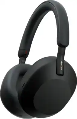 MediaMarkt Sony wh-1000xm5 - draadloze koptelefoon met noise cancelling zwart aanbieding