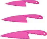 Bol.com Xyz goods - kindermessen - kindermes - set van 3 - roze aanbieding