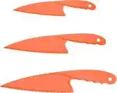 Bol.com Xyz goods - kindermessen - kindermes - set van 3 - oranje aanbieding