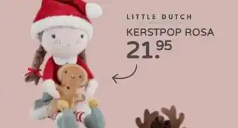 Prenatal Little dutch kerstpop rosa aanbieding
