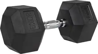 Bol.com Dumbbell - virtufit hexa dumbbell pro - gewichten - 30 kg - per stuk aanbieding