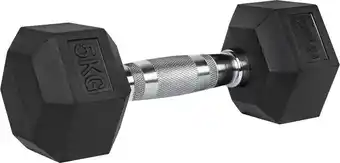 Bol.com Virtufit hexa dumbbell pro - gewichten - fitness - 5 kg aanbieding