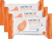 Bol.com Lactacyd verzorgende tissues - intieme doekjes - 3x15 stuks - intieme hygiëne aanbieding