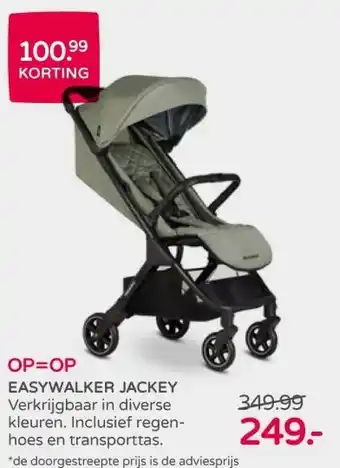 Prenatal Easywalker jackey verkrijgbaar in diverse kleuren. inclusief regenhoes en transporttas. aanbieding