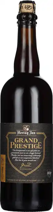 Drankdozijn Hertog-jan grand prestige 75cl aanbieding