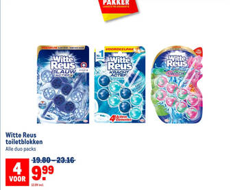Makro Witte Reus toiletblokken aanbieding